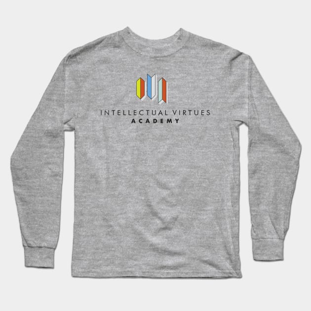 IVA Flags - Colorized Virtues Edition (front & back) Long Sleeve T-Shirt by IVA Middle School